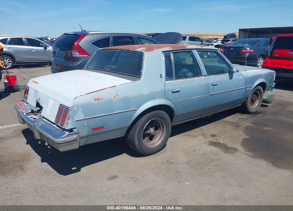 1986 OLDSMOBILE CUTLASS SUPREME VIN: 2G3GR69A1G2344948