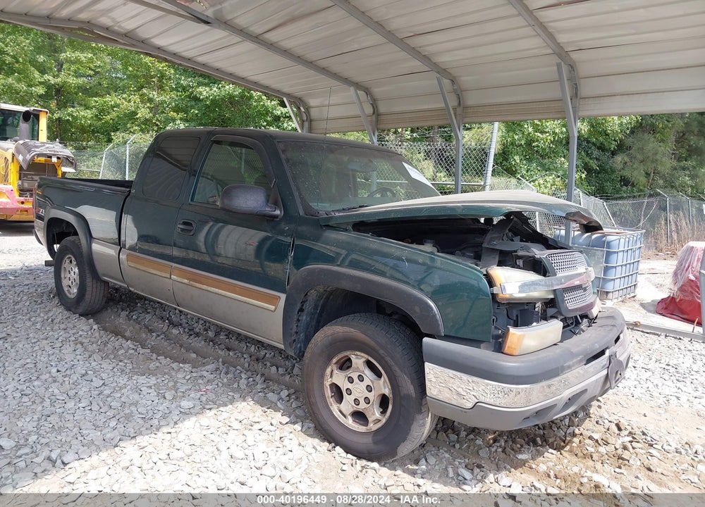 2003 CHEVROLET SILVERADO 1500 LS/LT VIN: 2GCEK19T531129735