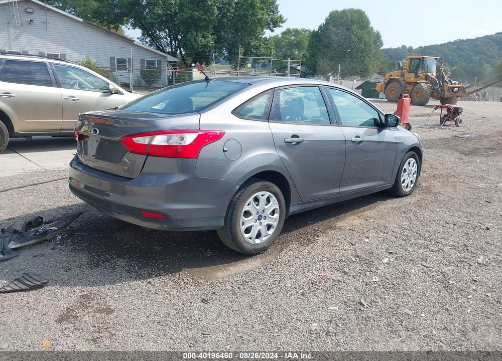 2012 FORD FOCUS SE VIN: 1FAHP3F2XCL370437