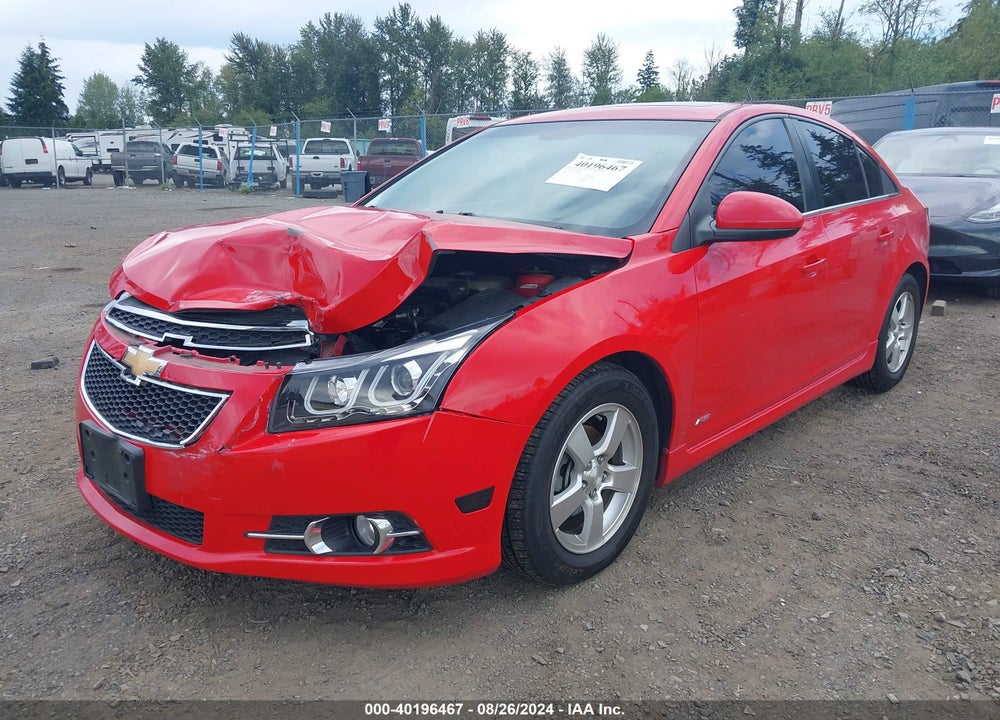 2014 CHEVROLET CRUZE 2LT AUTO VIN: 1G1PE5SB5E7206868