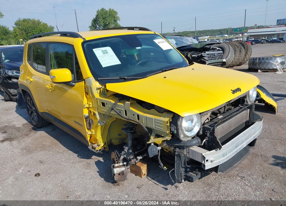 2017 JEEP RENEGADE ALTITUDE FWD VIN: ZACCJABB1HPE92865