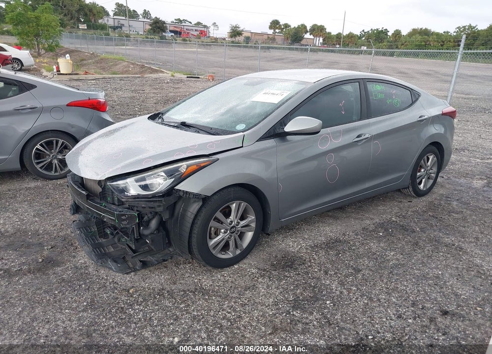 2016 HYUNDAI ELANTRA SE VIN: KMHDH4AE0GU517826