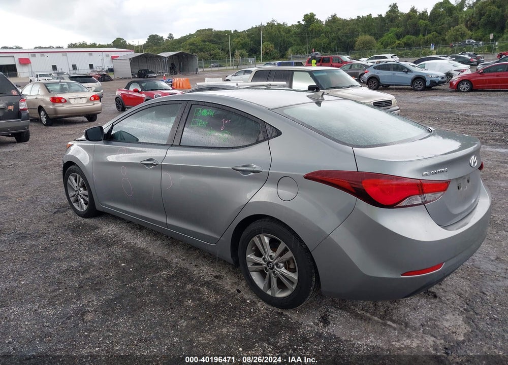 2016 HYUNDAI ELANTRA SE VIN: KMHDH4AE0GU517826
