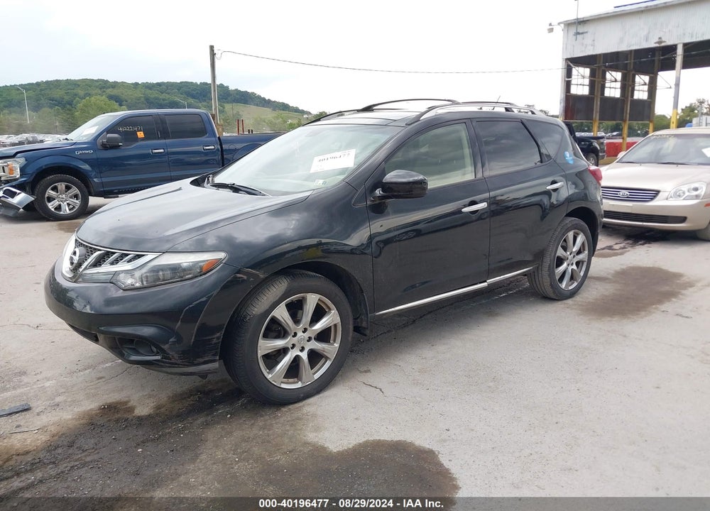 2012 NISSAN MURANO LE VIN: JN8AZ1MW8CW230731