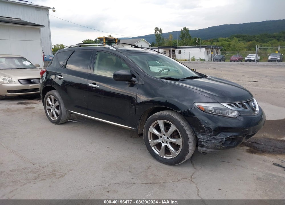 2012 NISSAN MURANO LE VIN: JN8AZ1MW8CW230731
