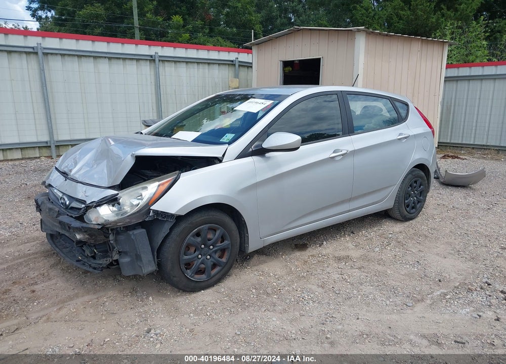 2014 HYUNDAI ACCENT GS VIN: KMHCT5AE8EU159629