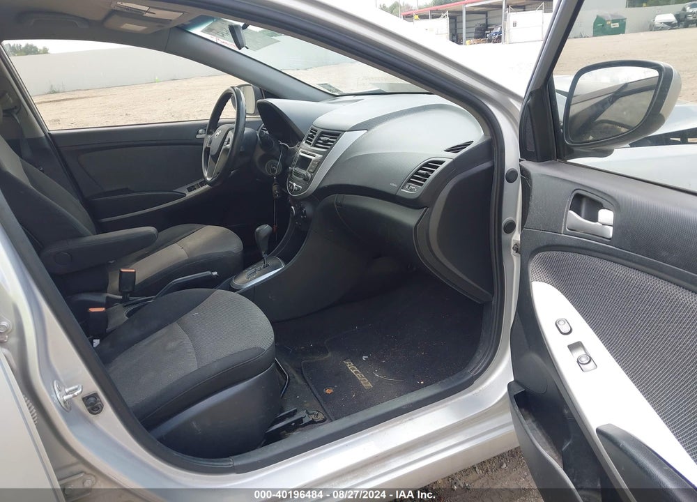2014 HYUNDAI ACCENT GS VIN: KMHCT5AE8EU159629