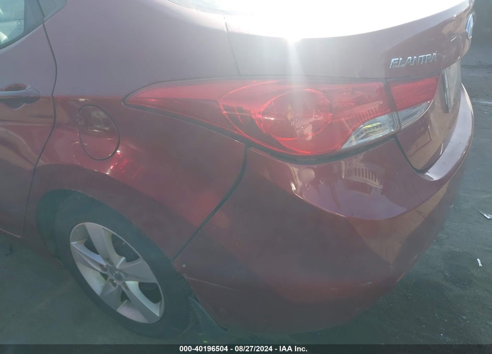 2013 HYUNDAI ELANTRA GLS VIN: 5NPDH4AE3DH207051