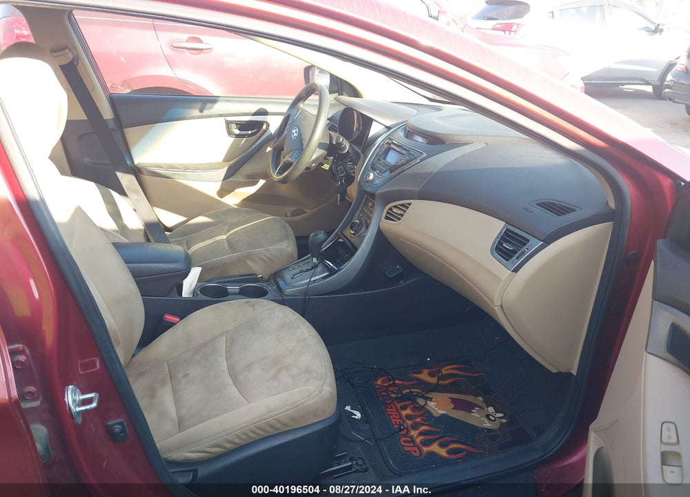 2013 HYUNDAI ELANTRA GLS VIN: 5NPDH4AE3DH207051