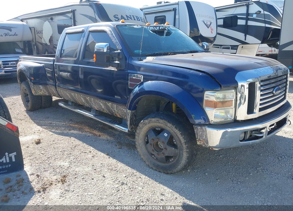 2008 FORD F-350 FX4/KING RANCH/LARIAT/XL/XLT VIN: 1FTWW33R08EC68047