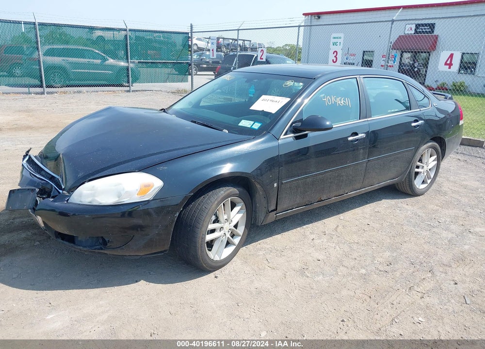 2008 CHEVROLET IMPALA LTZ VIN: 2G1WU583489217295