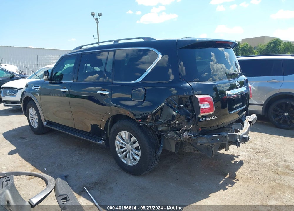 2017 NISSAN ARMADA SV VIN: JN8AY2NC6H9507573