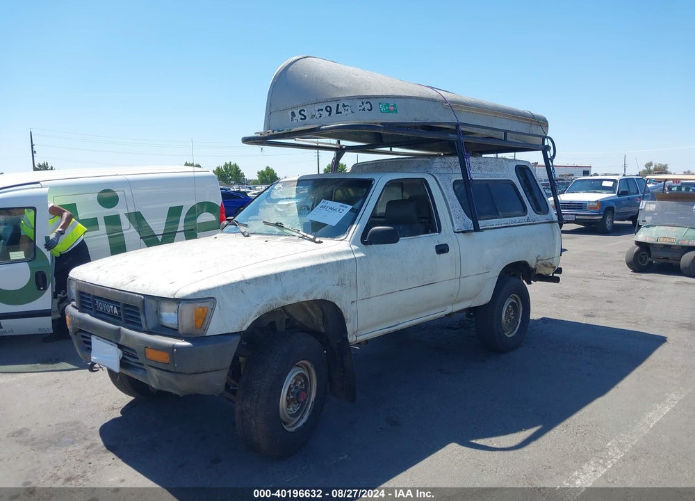 1990 TOYOTA PICKUP 1/2 TON SHT WHEELBASE DLX VIN: JT4RN01P5L7039229