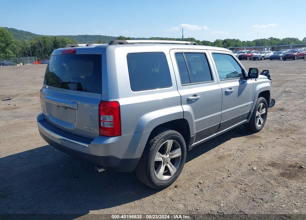 2017 JEEP PATRIOT HIGH ALTITUDE 4X4 VIN: 1C4NJRFB3HD194026