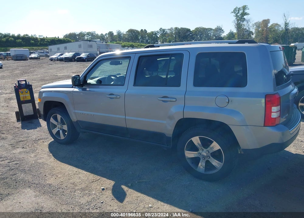 2017 JEEP PATRIOT HIGH ALTITUDE 4X4 VIN: 1C4NJRFB3HD194026