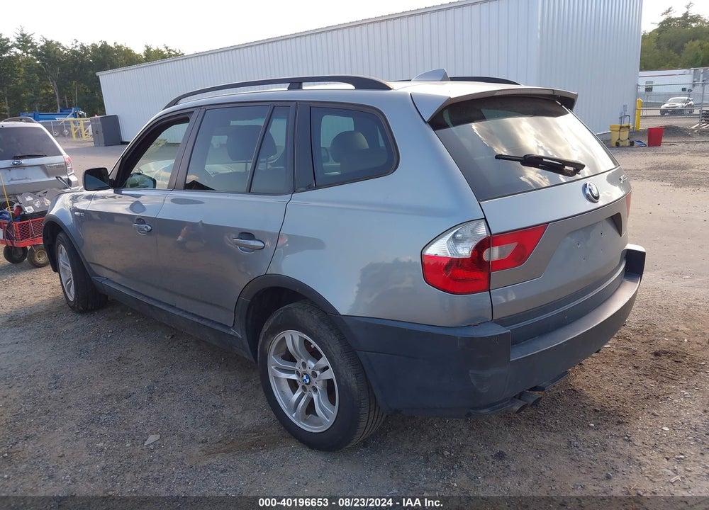 2005 BMW X3 3.0I VIN: WBXPA93455WD07916