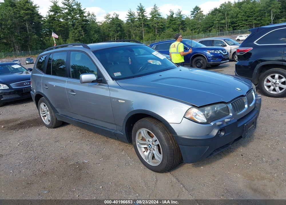 2005 BMW X3 3.0I VIN: WBXPA93455WD07916