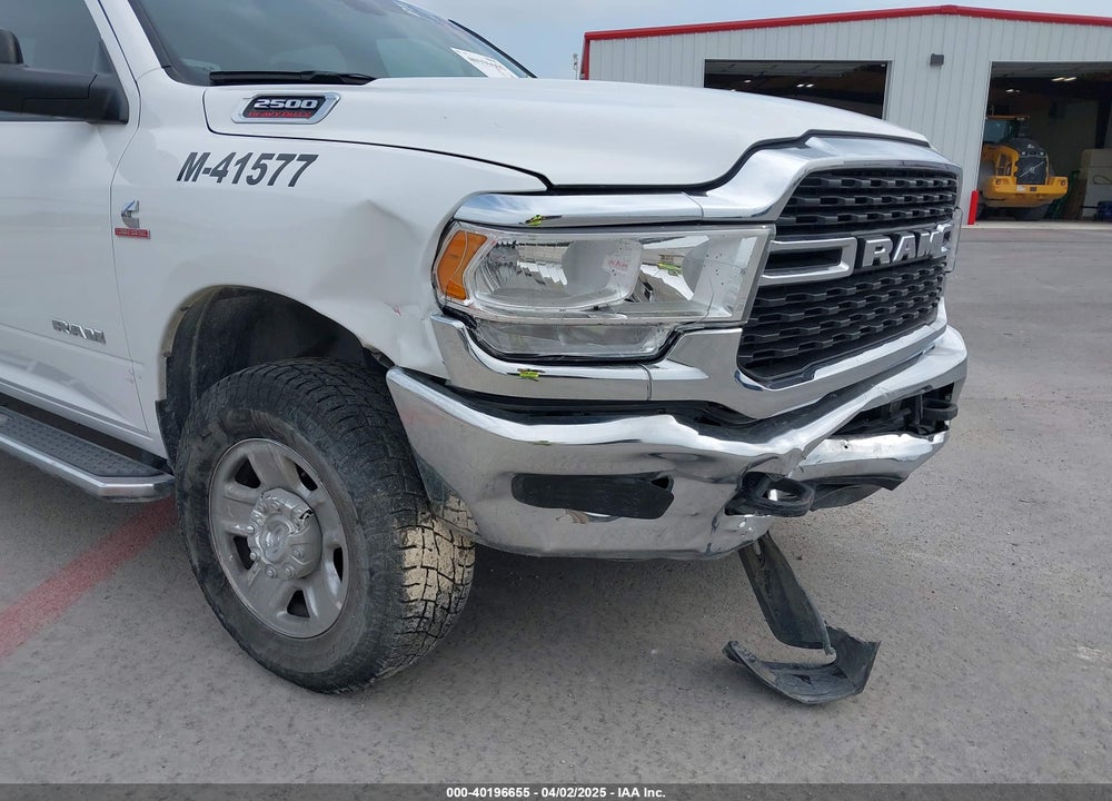 2022 RAM 2500 BIG HORN 4X4 8' BOX VIN: 3C6UR5JL3NG120866