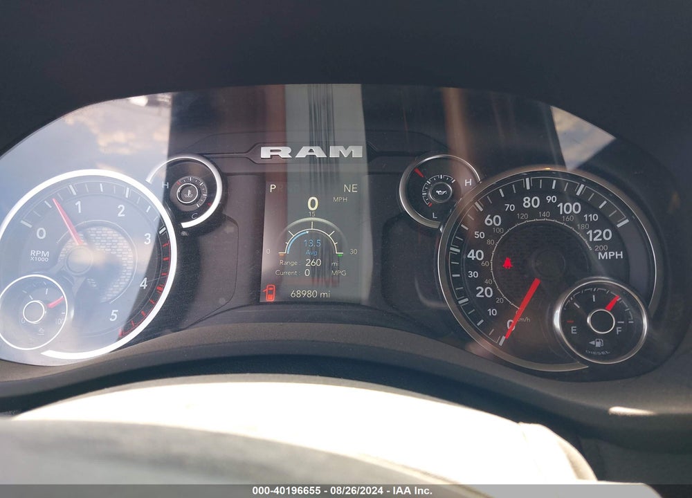 2022 RAM 2500 BIG HORN 4X4 8' BOX VIN: 3C6UR5JL3NG120866