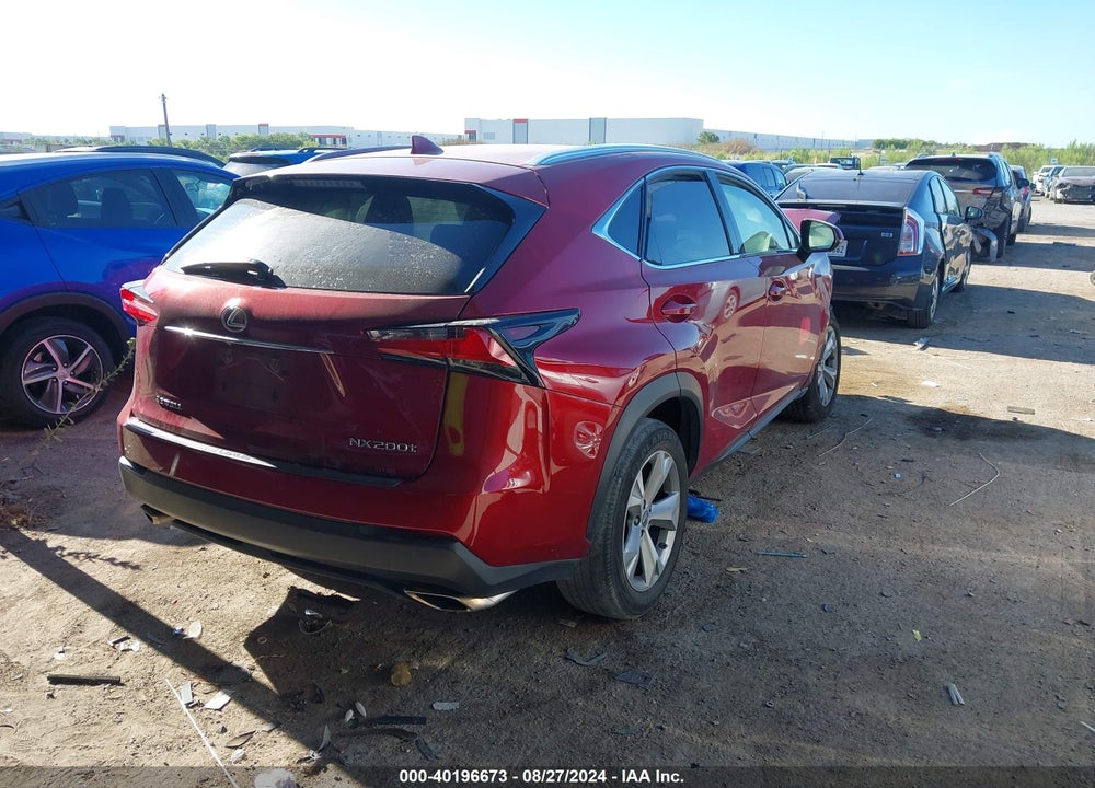 2017 LEXUS NX 200T VIN: JTJYARBZ7H2075887