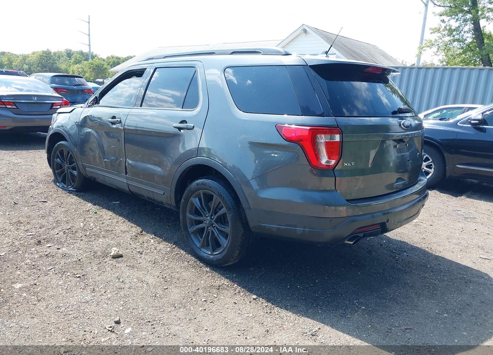 2019 FORD EXPLORER XLT VIN: 1FM5K8DH3KGA48449