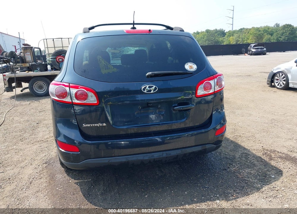 2012 HYUNDAI SANTA FE GLS VIN: 5XYZG3AB9CG143726