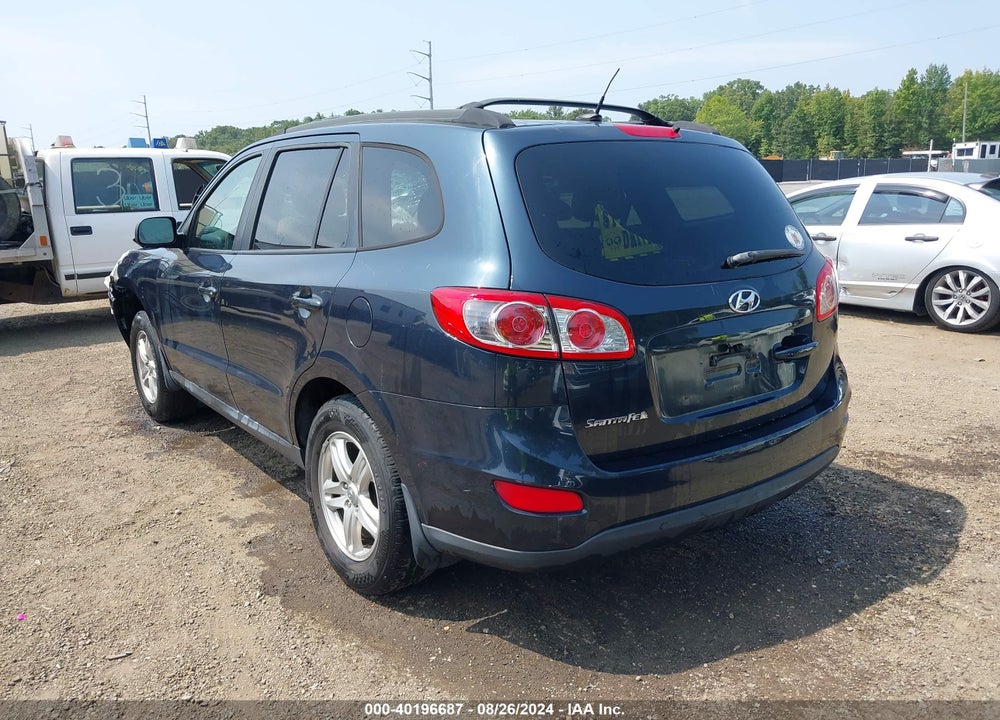 2012 HYUNDAI SANTA FE GLS VIN: 5XYZG3AB9CG143726