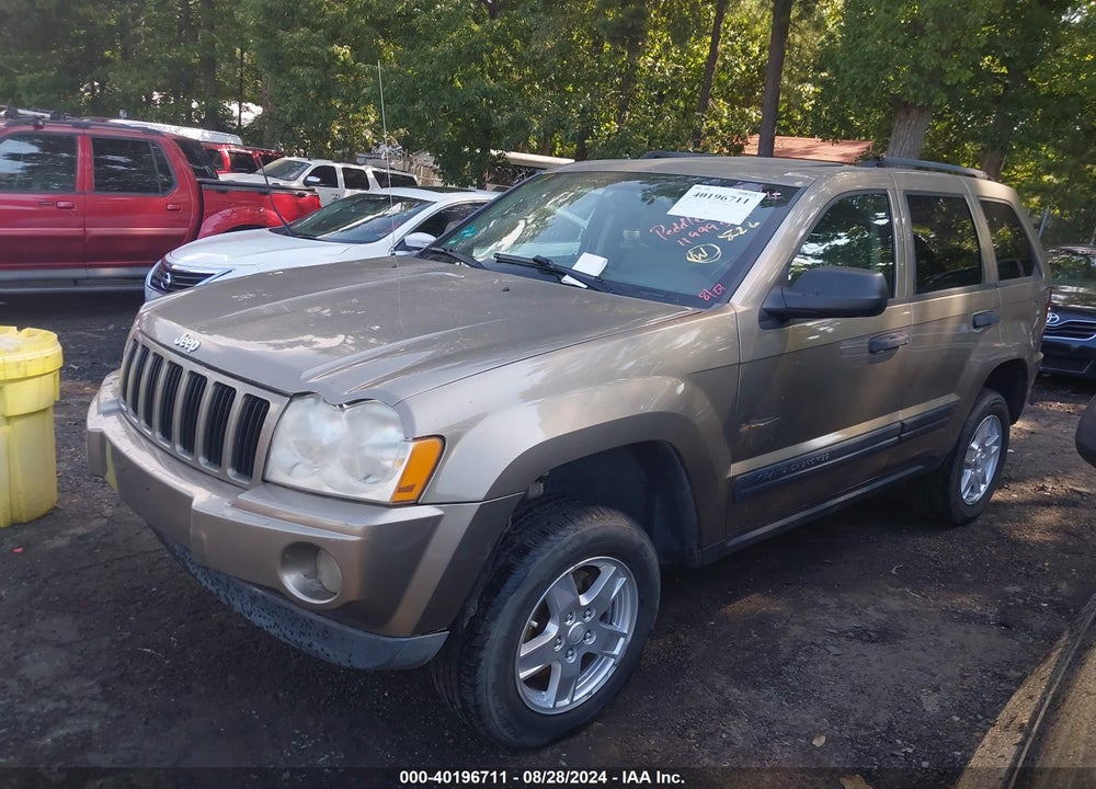 2006 JEEP GRAND CHEROKEE LAREDO VIN: 1J4HR48N76C240289