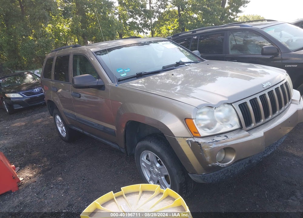 2006 JEEP GRAND CHEROKEE LAREDO VIN: 1J4HR48N76C240289
