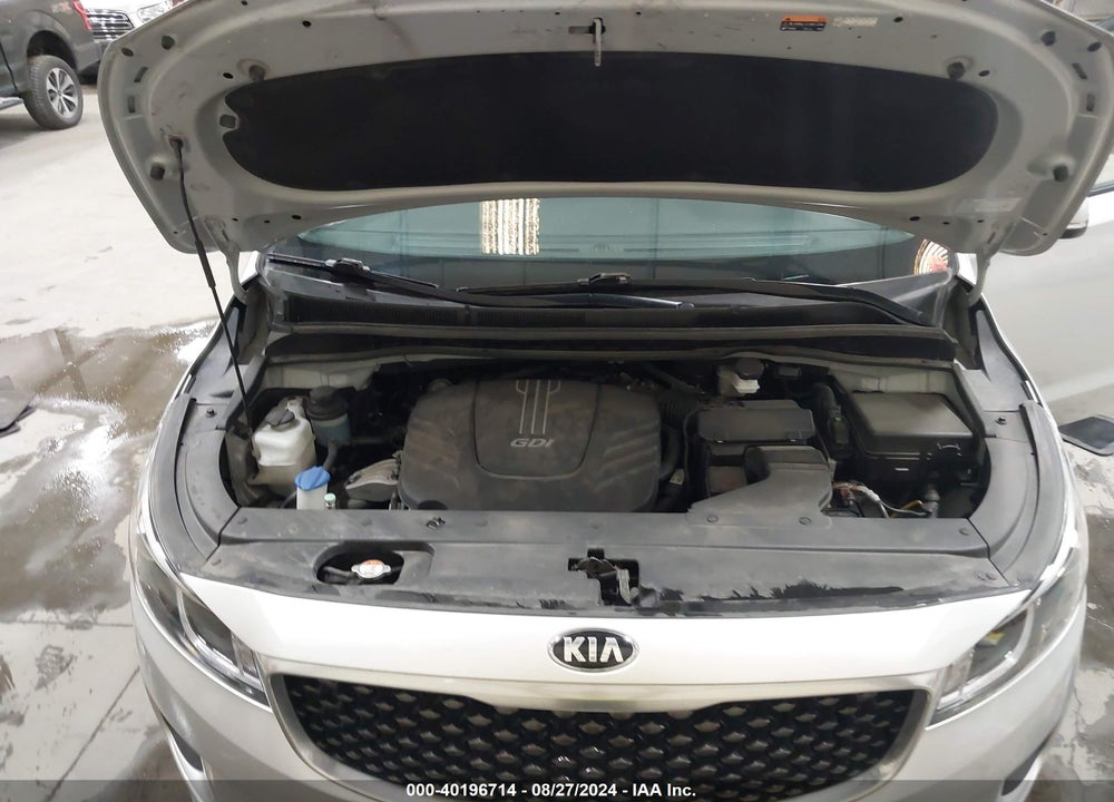 2016 KIA SEDONA L VIN: KNDMA5C16G6150329