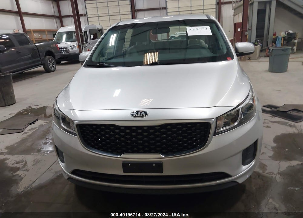 2016 KIA SEDONA L VIN: KNDMA5C16G6150329