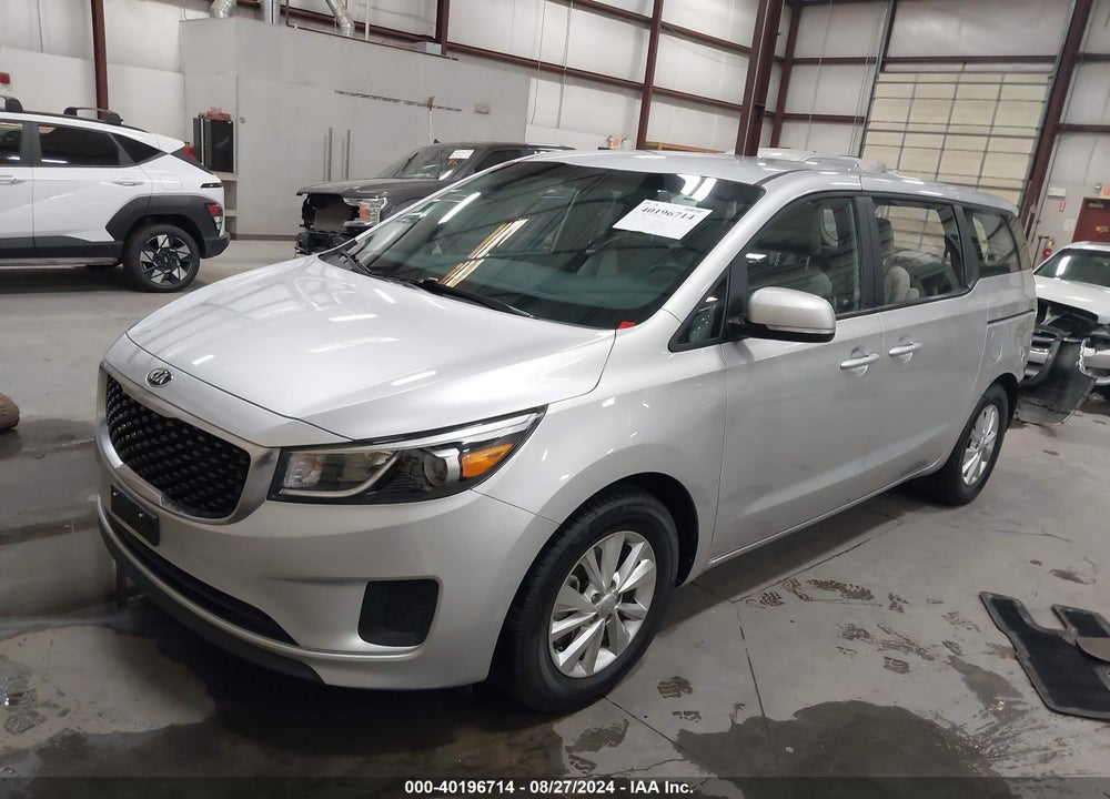 2016 KIA SEDONA L VIN: KNDMA5C16G6150329