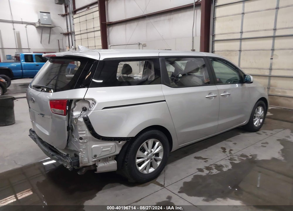 2016 KIA SEDONA L VIN: KNDMA5C16G6150329