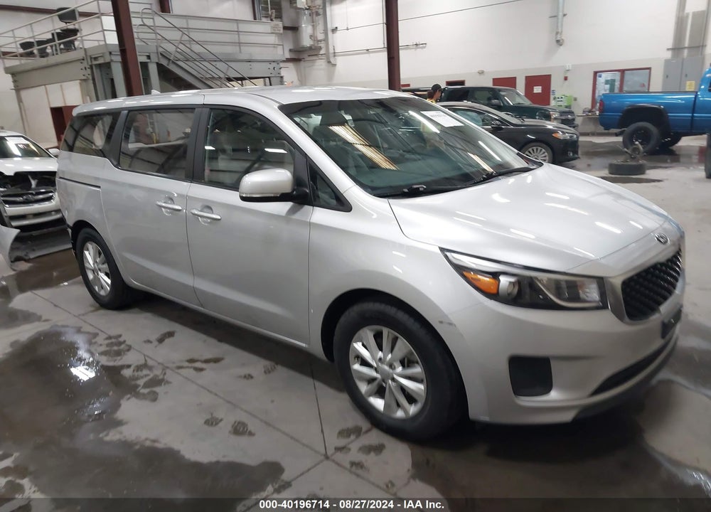 2016 KIA SEDONA L VIN: KNDMA5C16G6150329