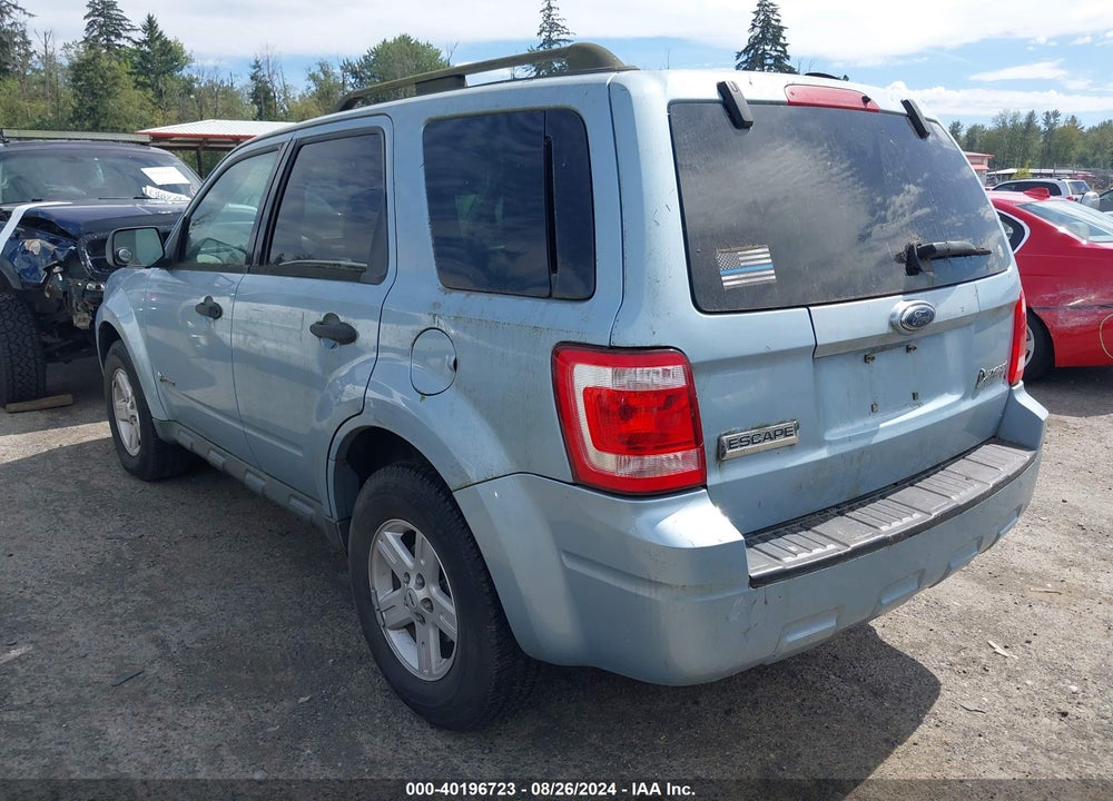 2009 FORD ESCAPE HYBRID LIMITED VIN: 1FMCU593X9KC65338