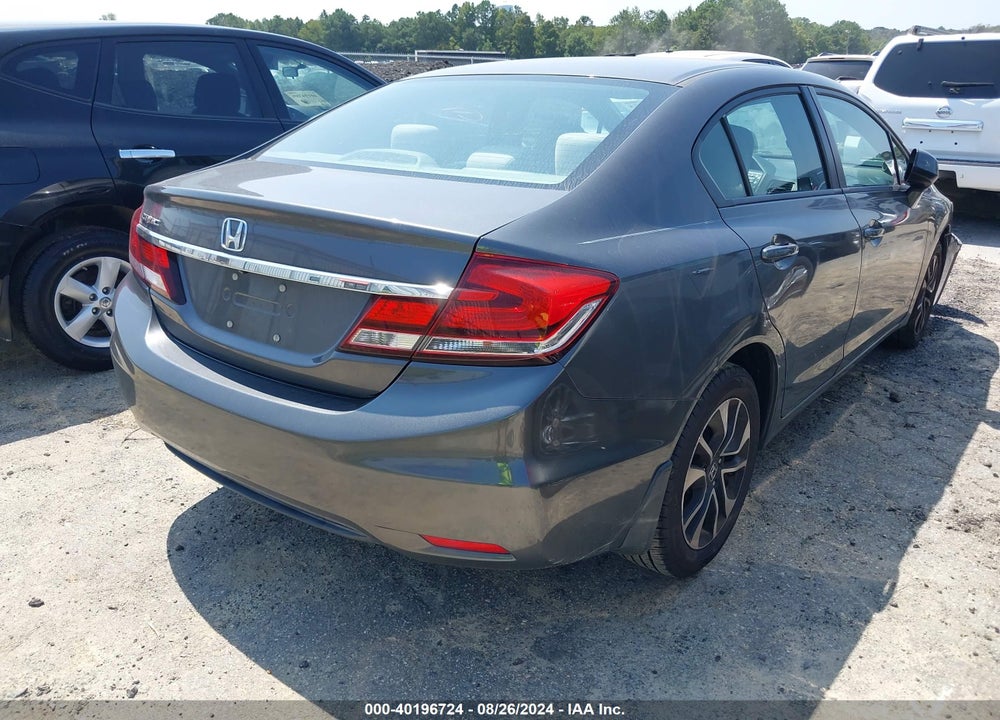 2013 HONDA CIVIC EX VIN: 2HGFB2F87DH543989