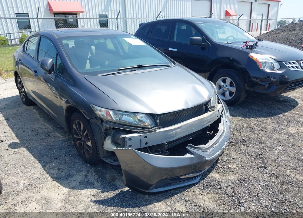 2013 HONDA CIVIC EX VIN: 2HGFB2F87DH543989