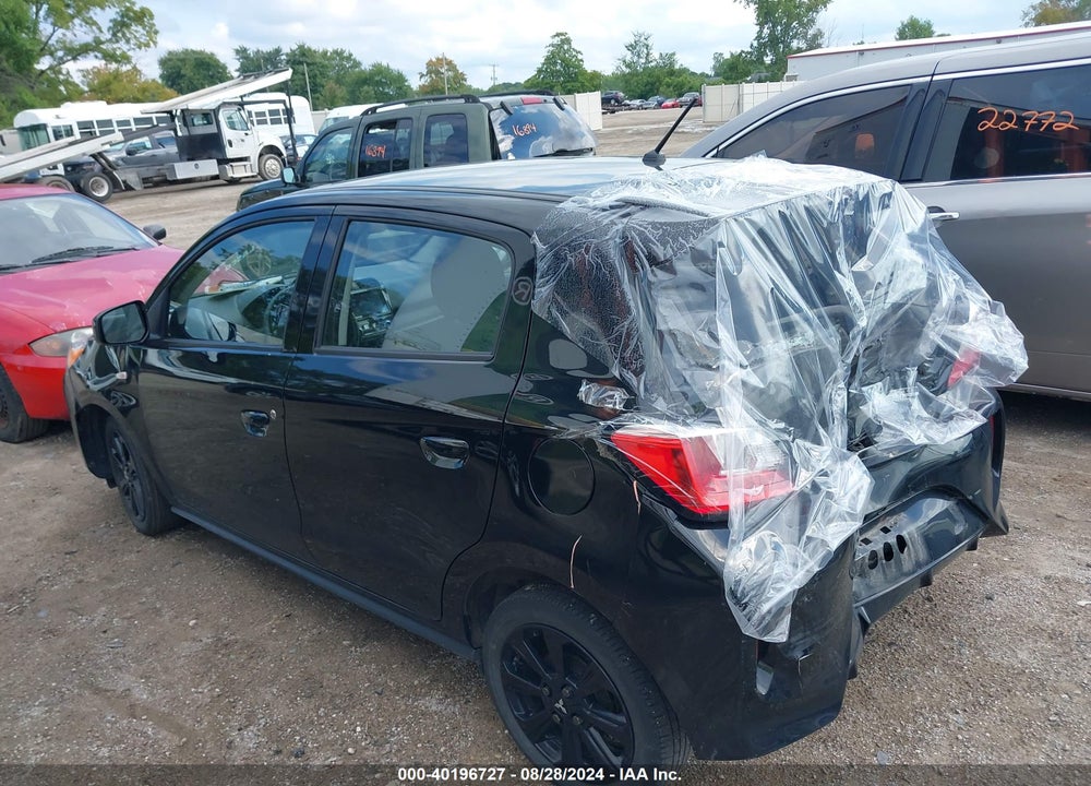 2022 MITSUBISHI MIRAGE BLACK EDITION VIN: ML32AWHJ6NH002420