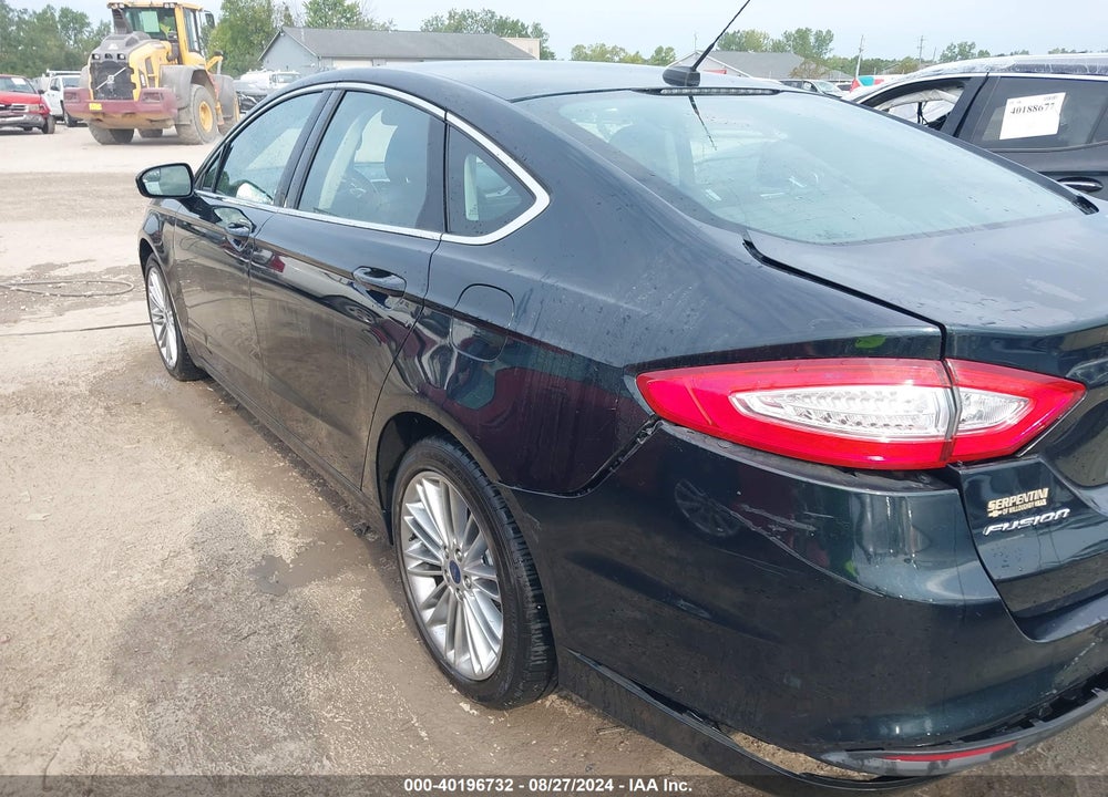 2014 FORD FUSION SE VIN: 3FA6P0HD7ER117911