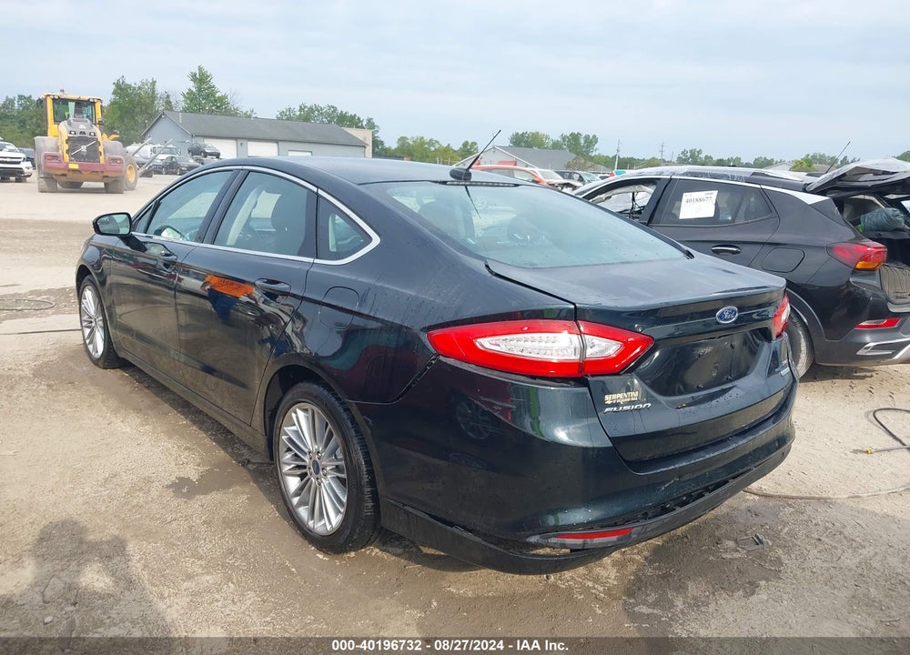 2014 FORD FUSION SE VIN: 3FA6P0HD7ER117911