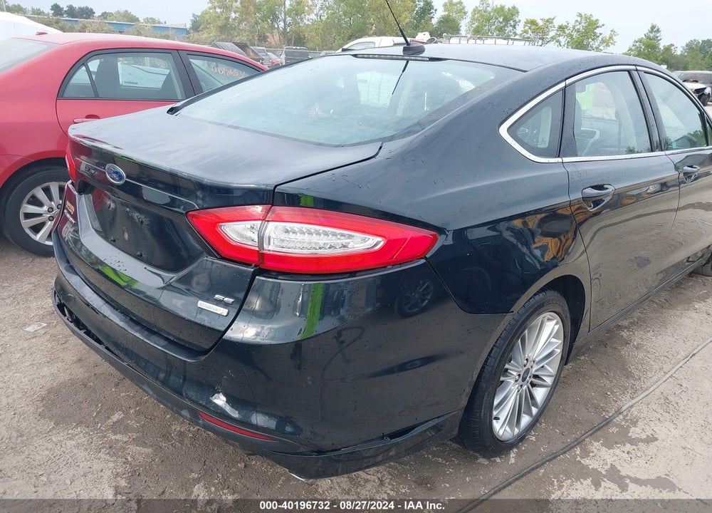 2014 FORD FUSION SE VIN: 3FA6P0HD7ER117911