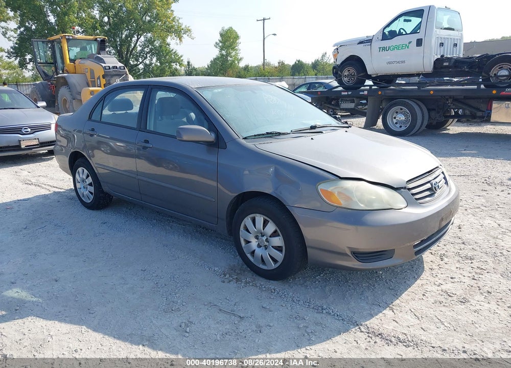 2004 TOYOTA COROLLA LE VIN: 2T1BR38E14C173909