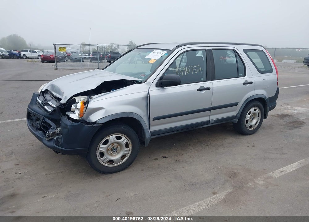 2006 HONDA CR-V LX VIN: JHLRD68556C027476
