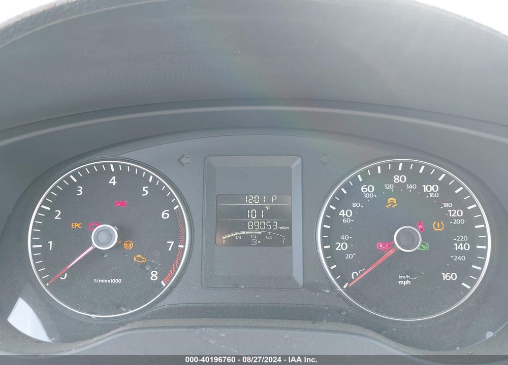 2014 VOLKSWAGEN JETTA 1.8T SE VIN: 3VWD17AJ0EM419188