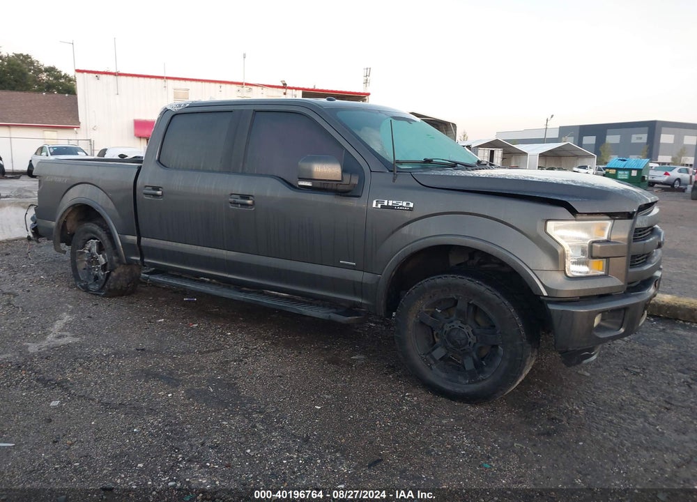 2015 FORD F-150 LARIAT VIN: 1FTEW1CG2FKE59191