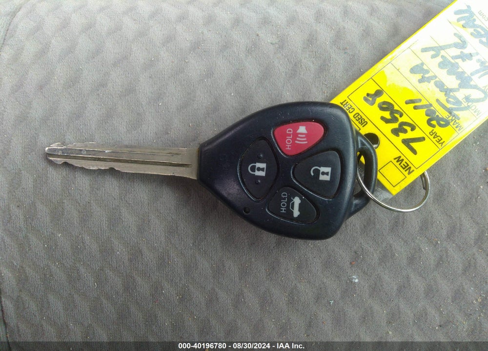 2011 TOYOTA CAMRY LE VIN: 4T1BF3EK6BU625125