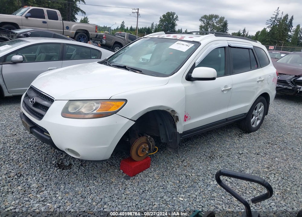 2007 HYUNDAI SANTA FE VIN: 5NMSH13EX7H036559