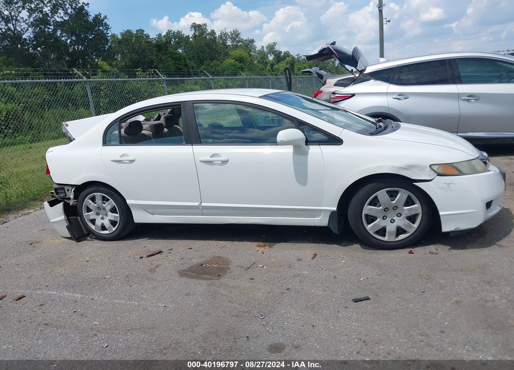 2009 HONDA CIVIC LX VIN: 1HGFA16559L018782