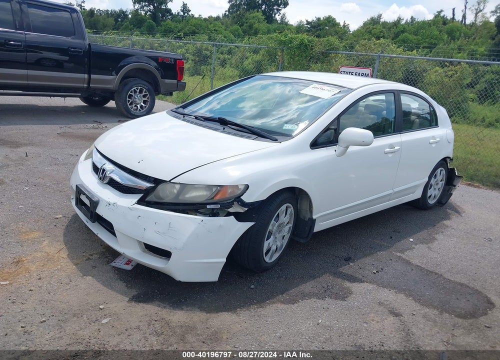 2009 HONDA CIVIC LX VIN: 1HGFA16559L018782