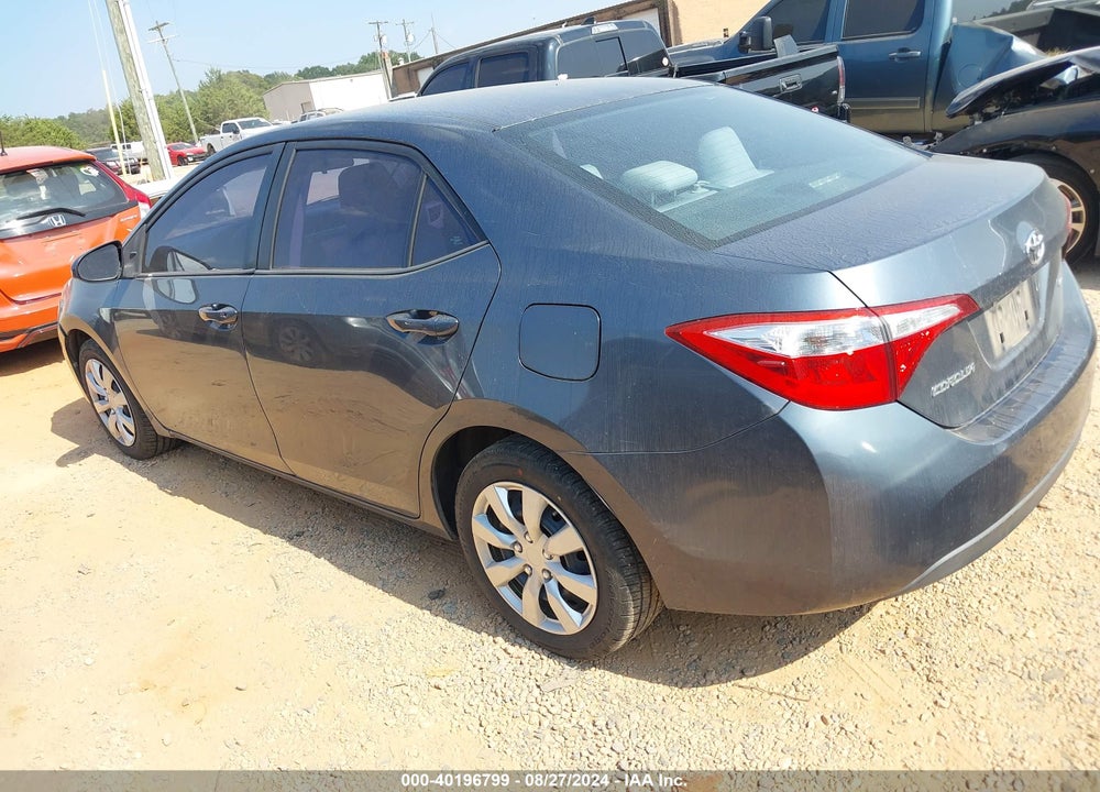 2014 TOYOTA COROLLA LE VIN: 2T1BURHE0EC086859